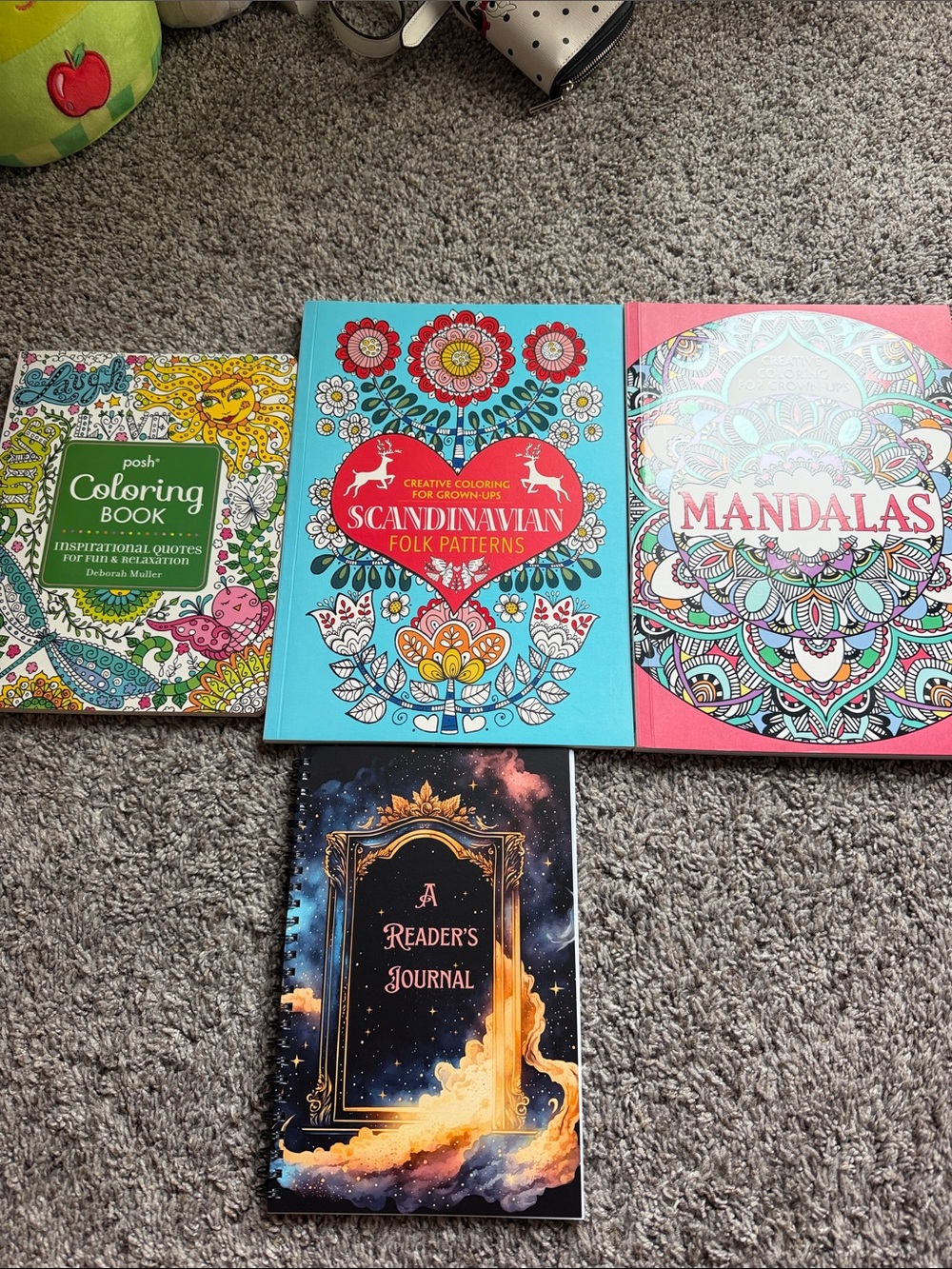 Reading Journal & Coloring Books